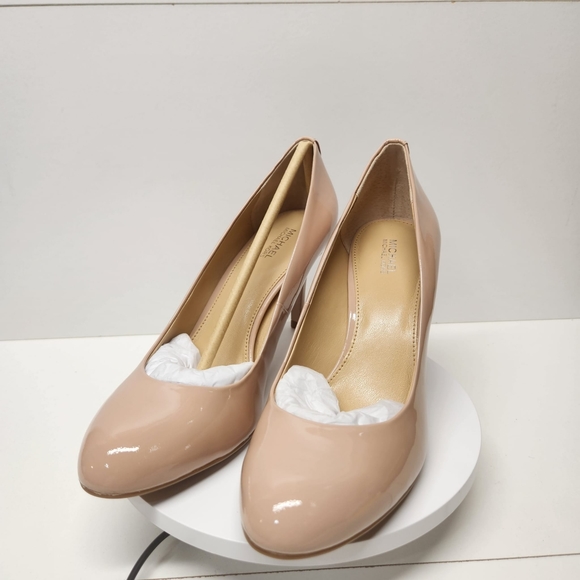 Michael kors flex mid pump Patent leather Color LT Blush - Picture 1 of 6